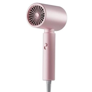 Imagem de Secador De Cabelo Iônico, Secagem Rápida E Fácil De Transportar Para Viagens E Uso Doméstico (rosa)