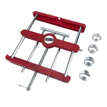 Imagem de Gabarito de encaixe, kit de cavilhagem - conector de ferramentas de marcenaria para marcenaria, trabalho, armários domésticos, projetos de móveis de construção, artesanato