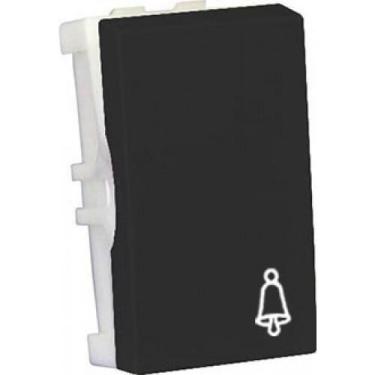 Imagem de Modulo Pulsador De Campainha Brg11678-5Bk - Blux Recta Black Gloss