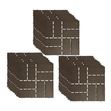 Imagem de Azulejos de deck interligados de plástico, lençóis de pátio com design de drenagem eficiente para banheiro cozinha piscina varanda varanda jardim 12 estilo L 30 peças