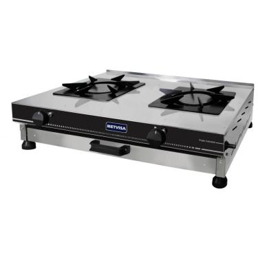 Imagem de Fogão Industrial de Mesa Metvisa 2 Bocas FGIM2B