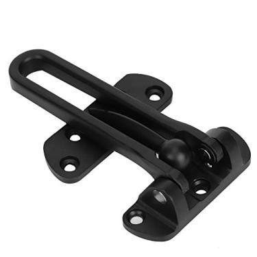 Imagem de GLOGLOW Trava de Trava, 2 Conjuntos de Proteção de Segurança de de Porta de Aço Inoxidável para Armários, Guarda-roupas, Casas, Apartamentos, Hotéis, Fivela de Porta Antirroubo Com Base Espessante