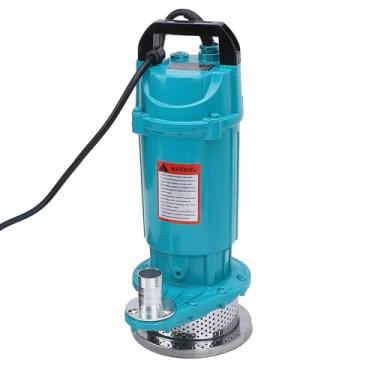 Imagem de Luocute Bomba Submersível, 370 W, Porta de 1 Polegada, Elevador de 12 M Com Tecnologia Avançada de Fluxo de Parafuso e Motor Totalmente de Cobre, para Lagoa de Jardim de Irrigação (plugue da ue)