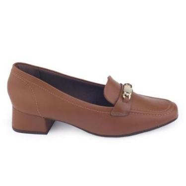 Imagem de Sapato Mocassim Fem Comfortflex social 24-95304 salto 4,5cm-Feminino