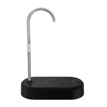 Imagem de Dispenser de Garrafa Água para Mesa Trabalho Bomba com Carregamento USB em Contrapiso Recarregável e Portátil 5 Galões C