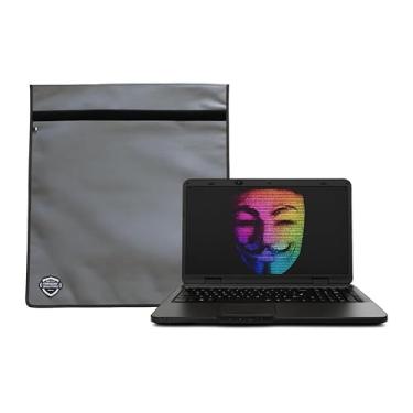Imagem de Capa Faraday para Laptop Executive Data Protection, 22 x 15 polegadas, proteção X2 aprimorada (laptop/tablet) (cinza metálico)