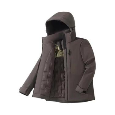 Imagem de Jaqueta De Fleece Impermeável Unissex Para Inverno, À Prova De Vento, 