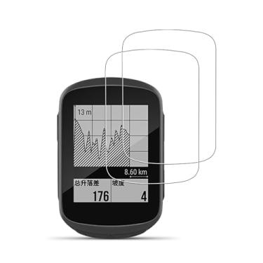 Imagem de WUNIAK Protetor de tela para Garmin Edge 130 Plus, filme resistente a arranhões de alta definição, transparente HD sem bolhas com kit de fácil instalação, (pacote com 2).