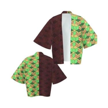 Imagem de Jaqueta estilo quimono de desenho animado Demon Killer Capa de anime c