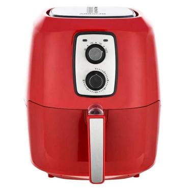 Imagem de Air Fryer Fritadeira Supremma AFVM02I-01Vermelha Mecânica 7.5L 1800W Agratto 110V