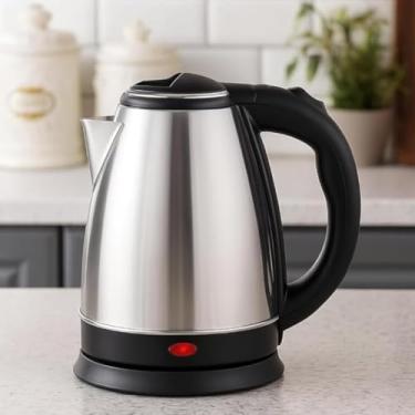 Imagem de Chaleira Elétrica Bule Jarra Inox 2L para chá e café 127v 1500W