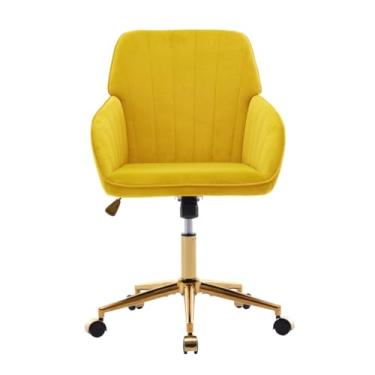 Imagem de Cadeira de escritório multifuncional ajustável com assento de rodas com suporte para encosto, cadeira ergonômica para computador, cadeira de jogos, giratória, confortável, cadeira de balanço para