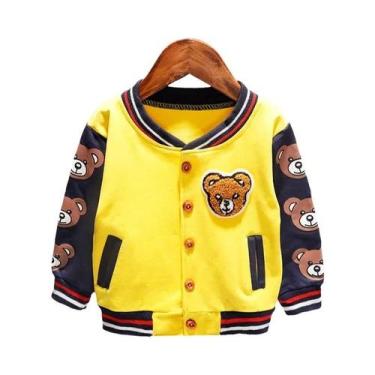 Imagem de Jaqueta De Algodão Para Bebês Meninos E Meninas Com Estampa De Desenho