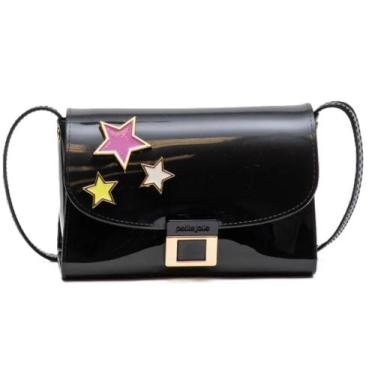 Imagem de Bolsa Infantil Alicia Preta Petite Jolie PJ11310in Transversal - Nova