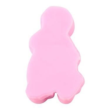 Imagem de GLOGLOW Molde de Cozimento Molde de Bolo, Grau Alimentício, Padrões de bebê Menino e Menina, Rosa, Seguro para Máquina de Lavar Louça, para Bolos Fondant e Artesanato DIY 3D Silicone Fondant Nan