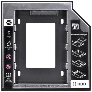 Imagem de Adaptador Caddy Hd-ssd Gaveta Dvd Notebook Sata 12.7mm