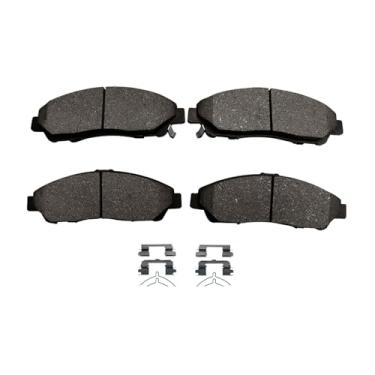 Imagem de PM Auto Substituição da pastilha de freio dianteiro para 19 20 Acura RLX, para Honda Pilot, 18-20 Chevy Traverse, 17-20 GMC Acadia, 19 20 Chevrolet Blazer, 17-20 Cadillac XT5, 18 19 Buick Enclave, 20