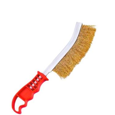 Imagem de Escova de AçO，Limpa Grelha，Embalagem MúLtipla，Adequado para Churrasqueiras, Cozinhas, Tubos e Outras áReas Que Necessitem de Limpeza e RemoçãO de Ferrugem.(01 Unidade)