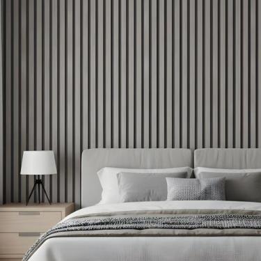 Imagem de Papel De Parede 3D Adesivo Autocolante 10m X 45cm Lavável Decorativo V