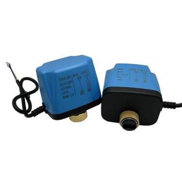 Imagem de Atuador de válvula de esfera motorizada 2 fios AC220V DC24V DC12V Motor de válvula de esfera elétrica normalmente fechado/normalmente aberto 1 peça (12 VCC, normalmente fechado)
