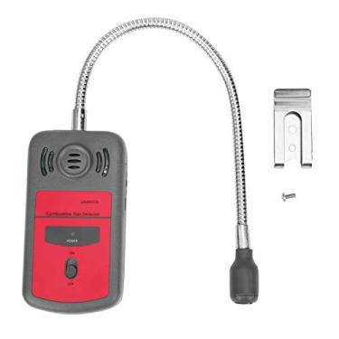 Imagem de Detector de gás 800A Testador portátil de alarme de vazamento de gás combustível com tela grande Sonda de alta sensibilidade para casa, cozinha, banheiro Material ABS Comprimento