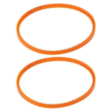 Imagem de SG Store 2 peças de máquinas de costura correia em V correia 340 x 6 mm compatível com trava de bebê compatível com Bernina Orange