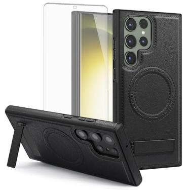 Imagem de Asuwish Compatível com S23 Ultra Phone Case JDCXQZJ US Preto