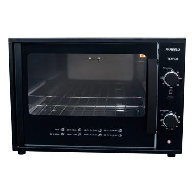 Imagem de Forno Eletrico Nardelli 60L Top 60 1750W Black Preto 220V