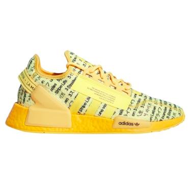 Imagem de adidas Tênis masculino NMD_r1, Amarelo/feixe amarelo/núcleo preto-amarelo, 39