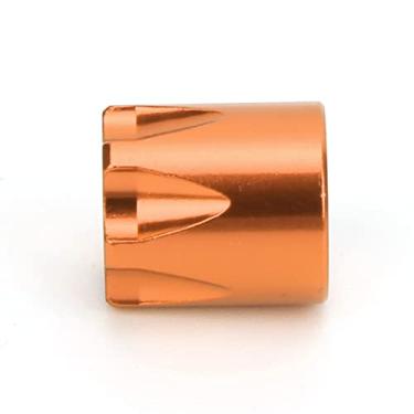 Imagem de Naroote Tampa Central do Aro da Roda Resistente Em Liga de Alumínio para Carro Axial SCX10 Tamiya RC, 4pcs M4 Nut Fit, Compacto e Leve para Entusiastas de Carros de Controle Remoto (#5)