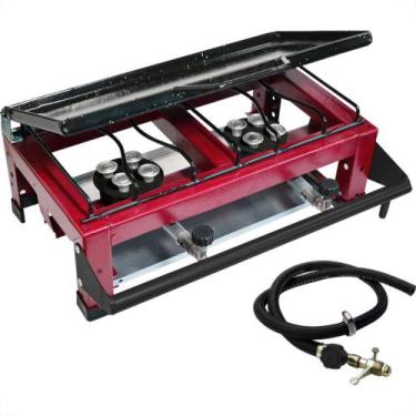 Imagem de Fogareiro 2 Bocas Roa Mini Com Chapa 501019