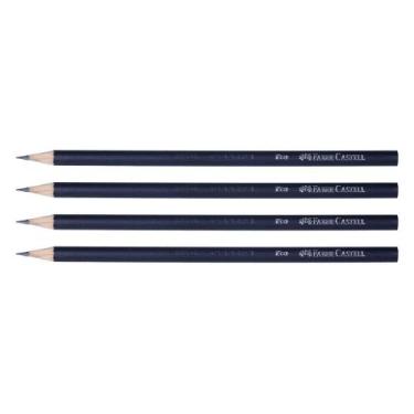 Imagem de Kit de Lápis Grafite Faber-Castell Max Preto Nº2 com 12 Unidades - Fab