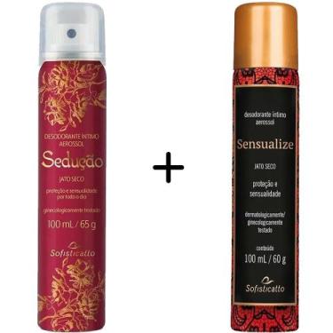 Imagem de Kit 2 Desodorante Íntimo Feminino Sedução e Sensualize 100ml - Sofisti
