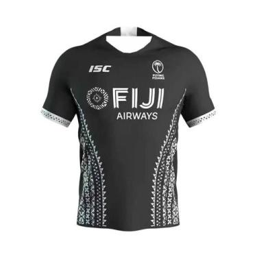 Imagem de Camisa De Rugby Fiji Masculina Tamanho Grande 2025 Respirável De Secag