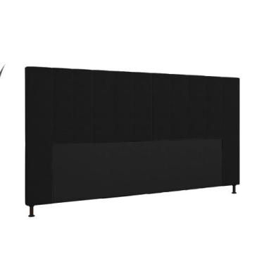 Imagem de Cabeceira Malibu Para Cama Box Queen 160 cm material sintético - D'Ros