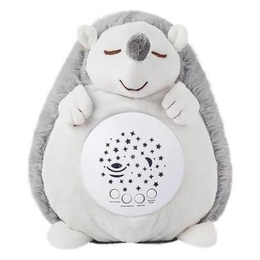 Imagem de Brinquedo Bichinho Pelúcia Projetor Luz e Som Porco Espinho - Geek Tre