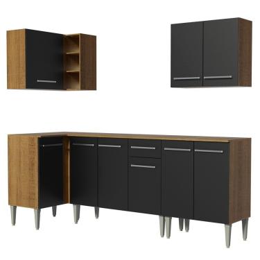 Imagem de Cozinha Completa de Canto Emilly Open Madesa