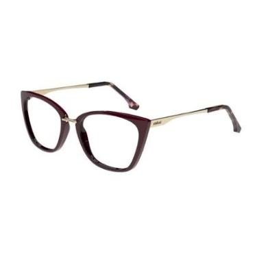 Imagem de Armação de Óculos Colcci Aretha Y C6240c7852 Bordô Brilho cat1-Feminino