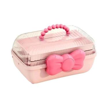 Imagem de Caixa Organizadora De Acessórios De Cabelo E Brinquedos Para Meninas C