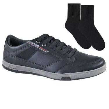 Imagem de Kit Sapatênis Pegada Element Masculino + Par de Meia