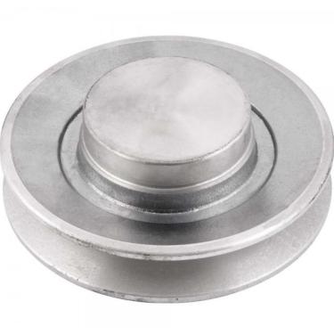 Imagem de Polia alumínio 120mm 1 canal perfil b - Vonder