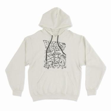 Imagem de Moletom Com Capuz Back To The Past - - Studio Geek, 2G, Off white