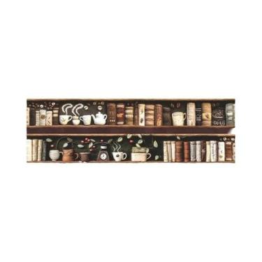 Imagem de Fita Adesiva Decorativa PET De 2m Da Série Magician Bookcase Para Scra
