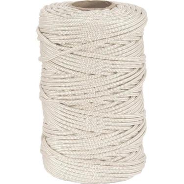Imagem de Corda Multifilamento Trançada, 6 Mm X 180 M, Branca, Vonder
