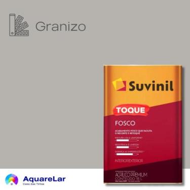 Imagem de Toque Fosco Suvinil 16L, GRANIZO