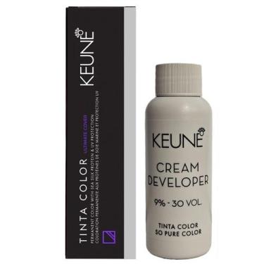 Imagem de Tinta Keune Color UC 5.00 Castanho Claro + Developer 30vol