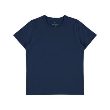 Imagem de Camiseta Juvenil Manga Curta 12 ao 18 Malwee Ref. 086765, Azul escuro,