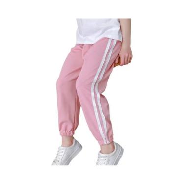 Imagem de Calças De Verão Finas De Seda Gelada Para Meninos E Meninas, Calças Ca