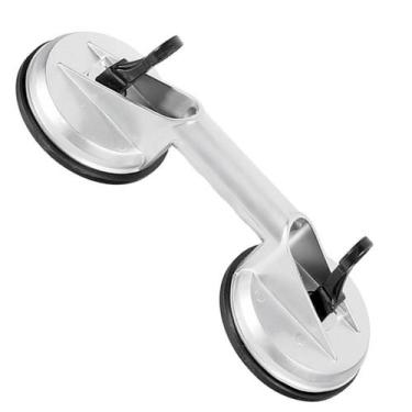 Imagem de Ventosa Dupla De Alumínio Piso Porcelanato Vidro 80Kg - MTX