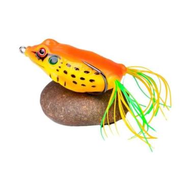 Imagem de Isca Artificial De Plástico Macio Tipo Sapo Para Pesca De Robalo Com A